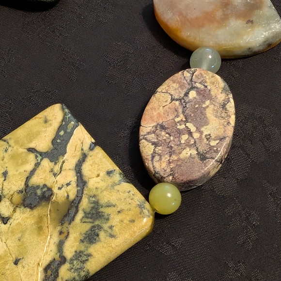 Jay King DTR Sterling Silver Multicolor Stone Necklace Bracelet Set DRT - Picture 3 of 16